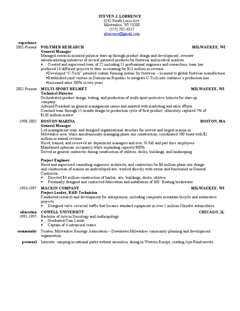 harvard-resume-template-pdf