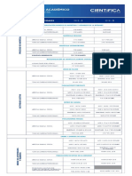 Calendario Academico Pregrado 2018 PDF