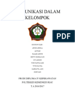 KOMUNIKASI DALAM KELOMPOK