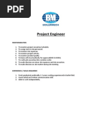 Boilermech 1805 Project Engineer