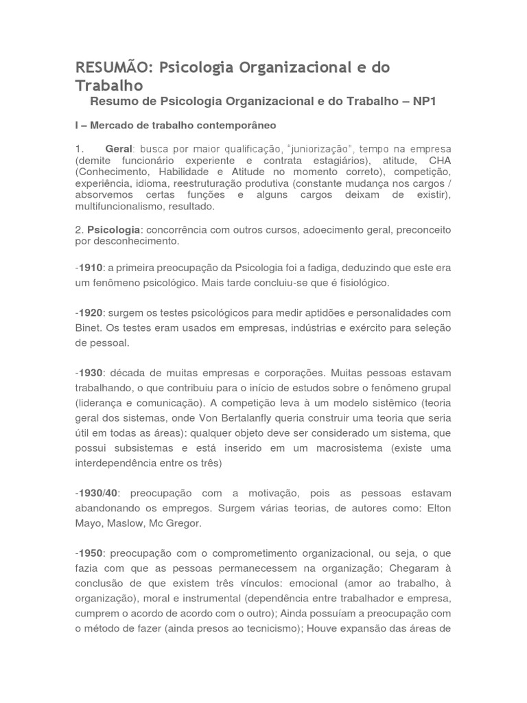 O Que Faz Um Psicologo Organizacional E Do Trabalho Trabalhador Esforçado