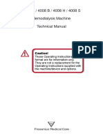 fresenius4008系列血透技术手册 PDF