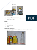 Lampu Darurat Dari Kaleng Bekas