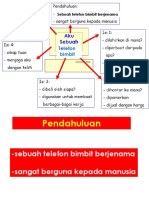 Rangka Karangan Aku Sebuah Telefon Bimbit