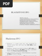 Blackstone IPO Group 13