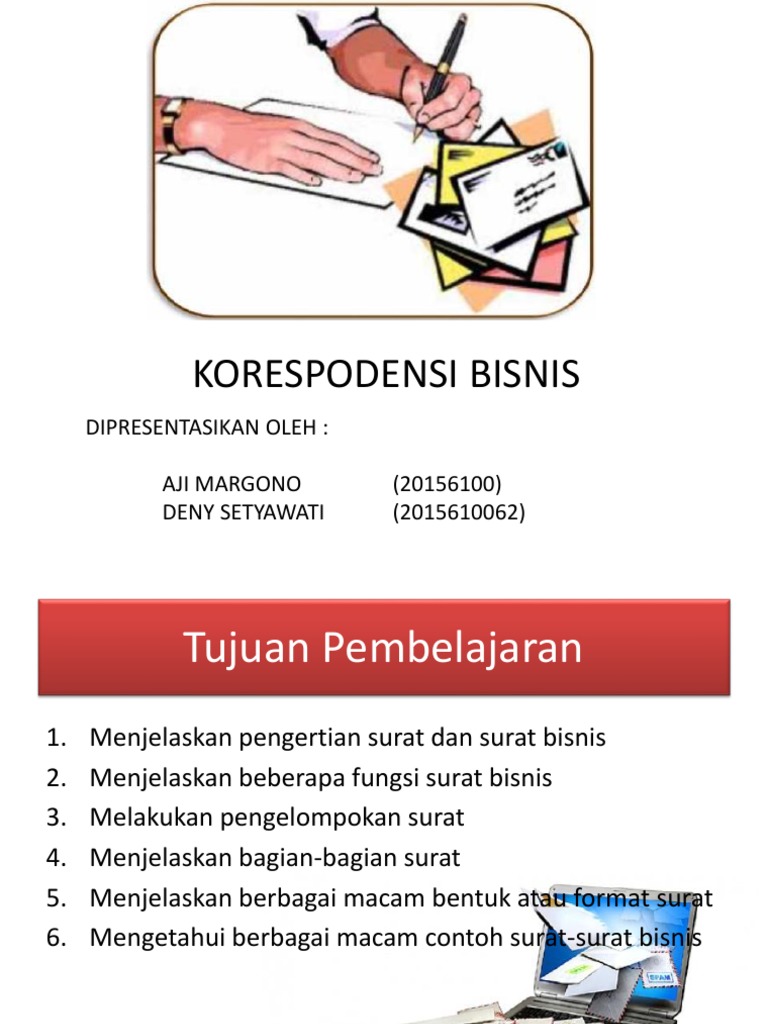 Korespodensi 1 Autosaved