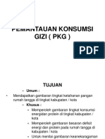 Pemantauan Konsumsi Gizi (PKG)