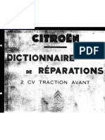 CITROEN dictionnaire de reparations 2cv traction avant(1955) .pdf