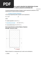 Radius of Gyration