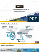 Fluent-Intro 17.0 Module00 Intro To ANSYS PDF