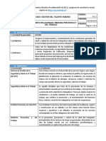 Consulta la versión vigente de la política de medicina preventiva y del trabajo