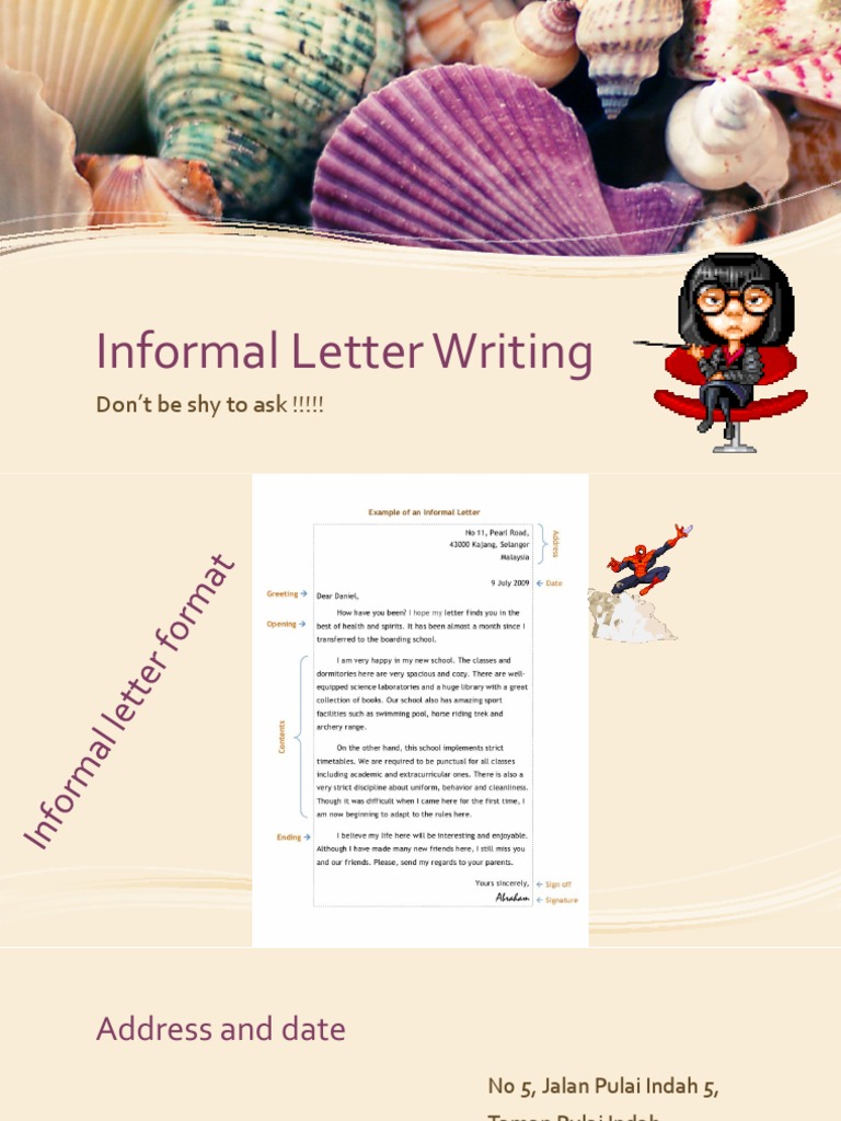 Informal Letter Writing | PDF | Career & Growth | Language Arts ...