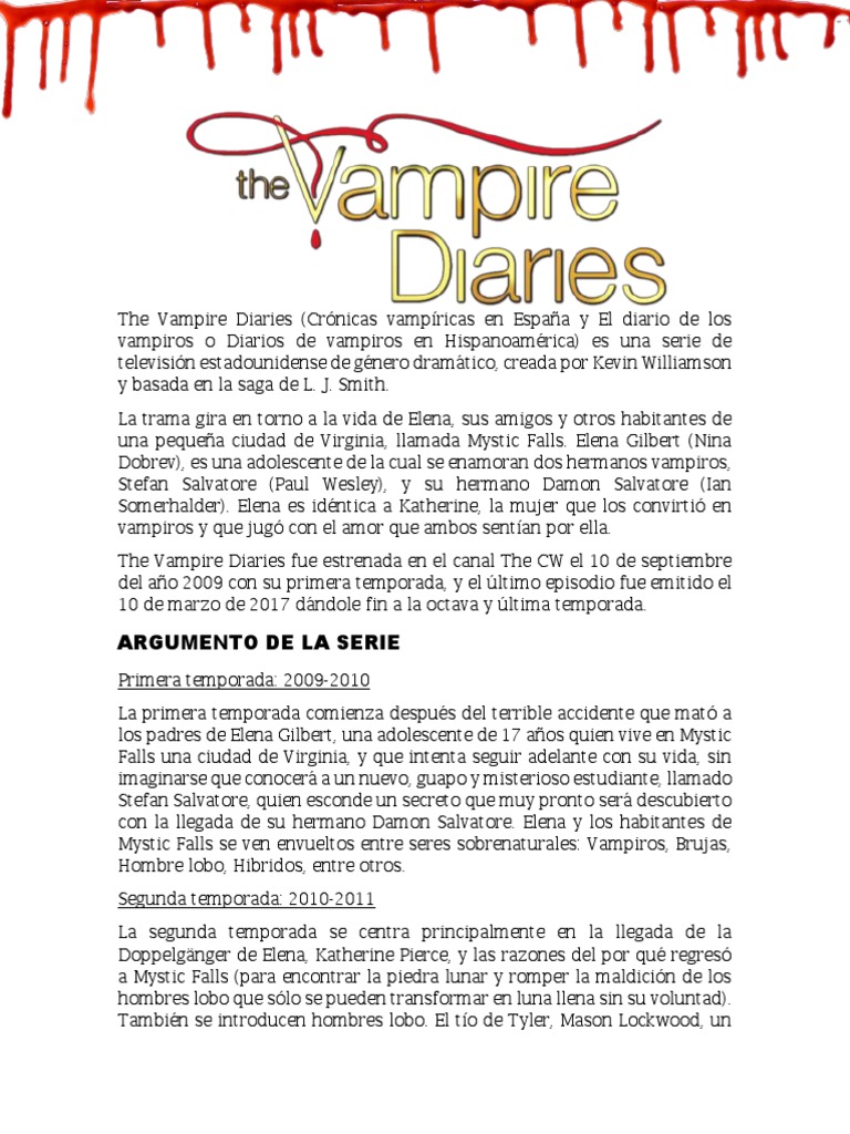 Damon Salvatore e Elena Gilbert  Vampiro dibujo, Páginas para