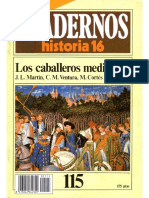 Cuadernos de Historia 16 115 Los Caballeros Medievales 1985 PDF