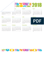 Calendario Anual1 Excel