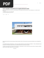 Casa-Varanda Se Transforma Em Espécie de Farol à Noite _ Arquitetura e Construção