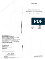 Livro Friedrich Müller - Métodos de Trabalho Do Direito Constitucional (2005) PDF