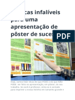 30 dicas infalíveis para uma apresentação de pôster de sucesso.doc