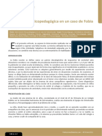 Caso de Fobia Escolar PDF