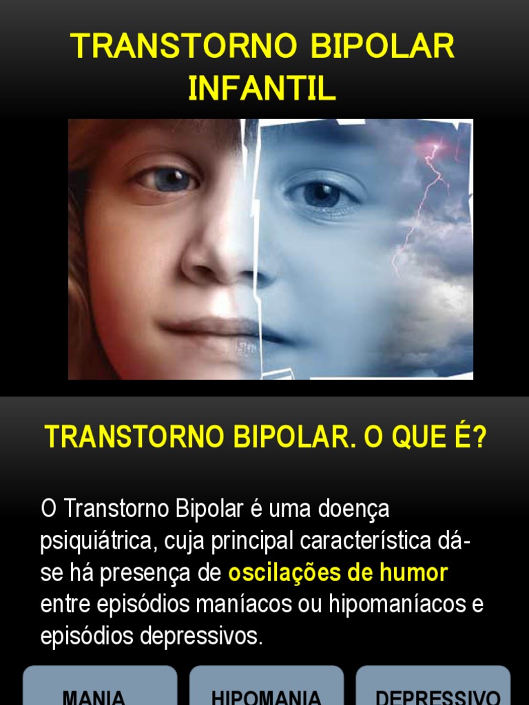 Transtorno Bipolar Infantil: Sintomas e Tratamento | PDF | Depressão ...