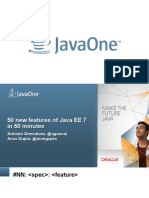 Fifty Features of Java EE 7 in 50 Minutes - 2013-10-07