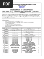 Plano de Ensino Amal 2017