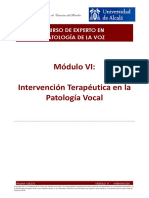 Intervencion en Patologias de La Voz PDF
