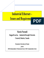 Industrial Ethernet - Issues and Requirements: Marzio Pozzuoli