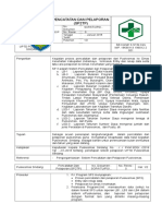 E.P. 2.3.7 Sop Pencatatan Dan Pelaporan (Sp2tp)