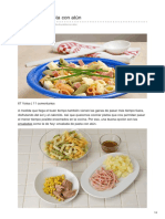 Ensalada de Pasta Con Atún