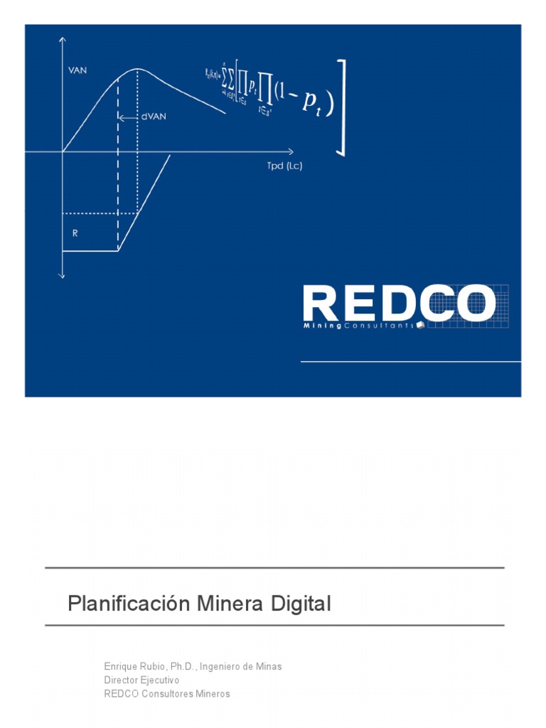 Planificación Minera Digital Eficiente | PDF | Planificación | Minería
