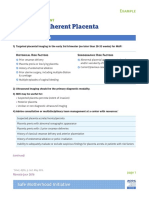 Morbidly Adherent Placenta: Guidance Document