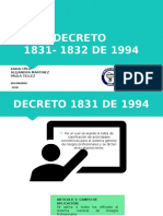 Decreto 1831 de 1994 clasificación actividades económicas riesgos laborales