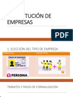 Constitucion de Empresas