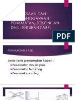 Pemeriksaan Dan Penyelenggaraan Penamatan, Sokongan Dan Lenturan