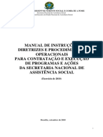 Manual de Diretrizes e Procedimentos Operacionais