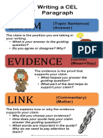 Cel Paragraph Poster