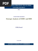 Download Strategic Anaslysis of HSBC and RBS by Information should be FREE SN38562151 doc pdf