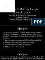 Balances de Materia