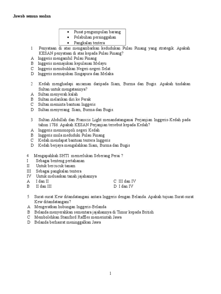 Sejarahf2 Mid Term Pdf