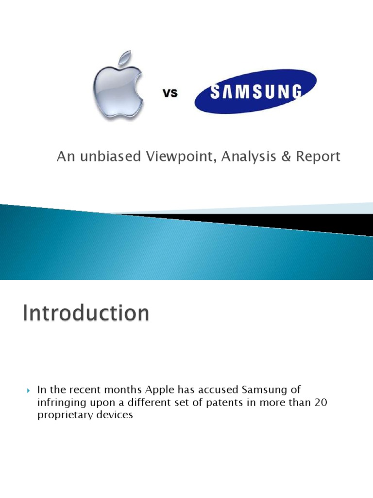 Apple Vs Samsung | PDF | Apple Inc. | I Phone