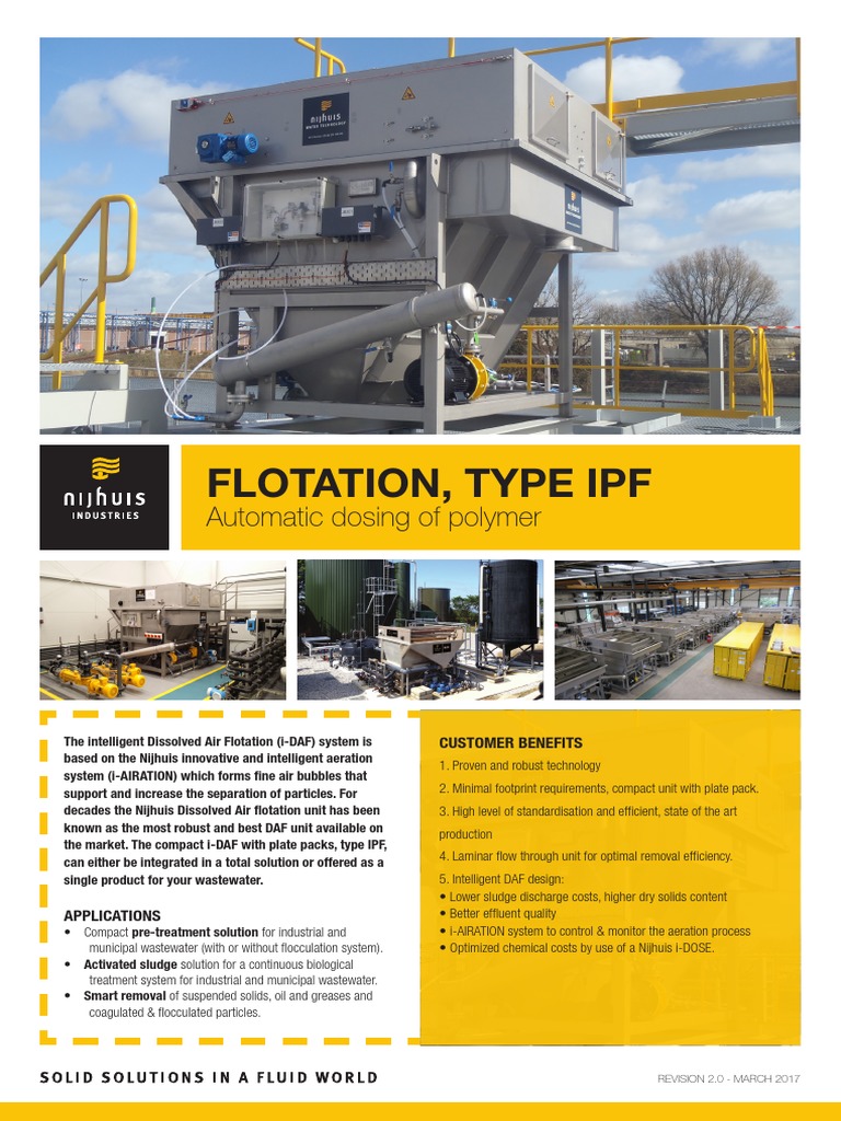 Intelligent DAF System Overview | PDF | Chemical Engineering | Water