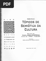 BYSTRINA - Tópicos de Semiótica da Cultura [Aula 1 e 2]