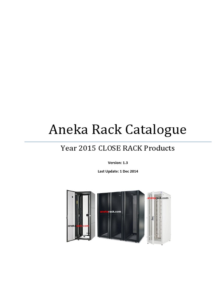 Katalog Produk Aneka RackClose Rack PDF Door Manufactured Goods