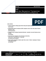 Sampul JUrnal Transportasi - ISSN - Januari 2012