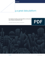 Building A Great Data Platform Web Final