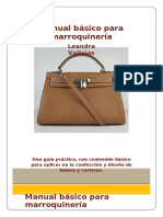 Manual Básico para MARROQUINERIA