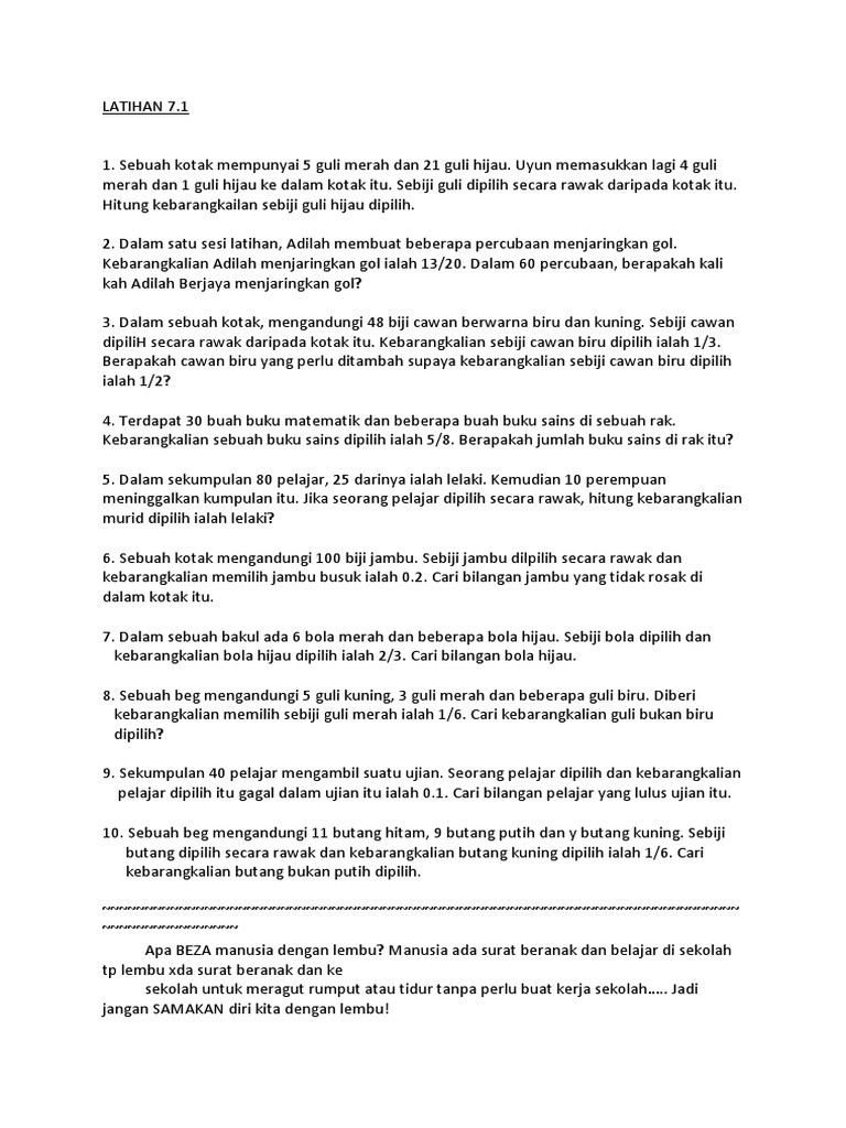 Probability Pdf