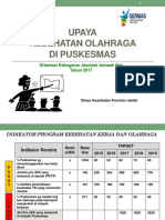 Kesorga 2017: Upaya Kesehatan Olahraga di Puskesmas