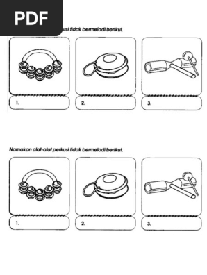 Lembaran Kerja Muzik Tahun 1 Alat Perkusi Pdf